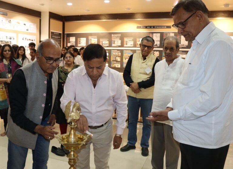 वास्तुकला प्रदर्शनाचे उद्घाटन संपन्न ;दि. २६ रोजी मा. उपमुख्यमंत्री अजित पवार भेट देणार !!